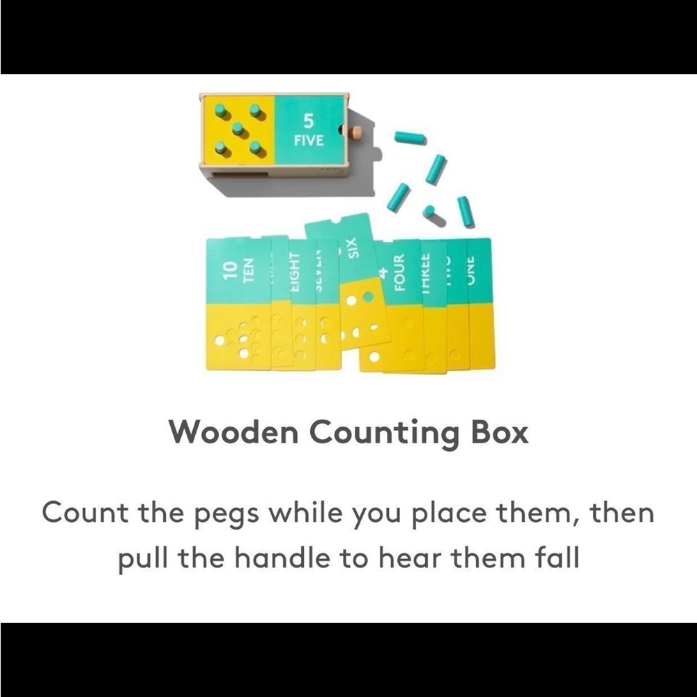 Wooden Counting Box - Lovevery
